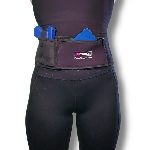 Comfortable Belly band Gun Holster - Picture 1 of 9